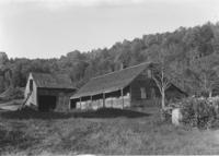 Unidentified house and barn
