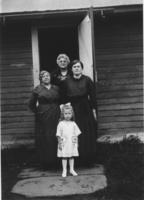 Portrait of Ruth Thayer and three older women