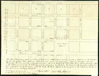Burlington Village for Doctor B. J. Heineberg, August, 1840 (1842 copy)