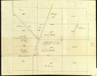 Burlington East Street, E. and T. Mills land, 1831