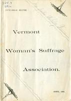 Minutes of the Fifth Annual Meeting of Vermont Woman's Suffrage Association, Held in Opera Hall, Barre, Vt., Wednesday Evening and Thursday, Feb. 13 and 14, 1889.