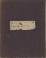 Caroline Crane Marsh Diary, September 23 - December 21, 1864