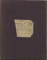 Caroline Crane Marsh Diary, January 1 - March 1, 1864