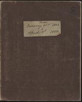 Caroline Crane Marsh Diary, January 1 - April 7, 1863