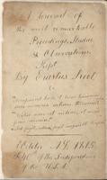 Erastus Root Diary, 1815-1818