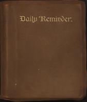 Genieve Lamson Diary, 1909