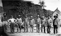 North Danville sawmill workers