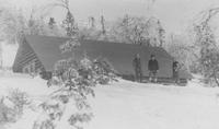 Taft Lodge and snow