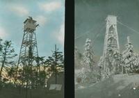 Belvidere Mountain Tower: Summer and Winter