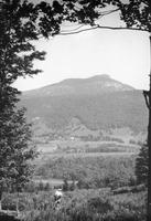 Couching Lion (Camel's Hump) -  woman in the foreground