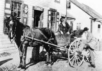 Men with horse and buggy
