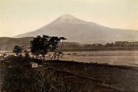 Mt Fuji and the surrounding countryside