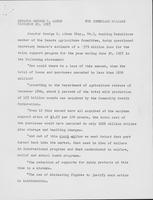 Dairy price supports - Keith Wallace Letter, 1958