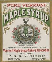 P.B.B. Northrop Maple Syrup
