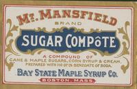 Mr. Mansfield brand Sugar Compote