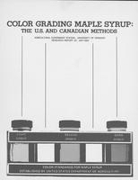 Color grading maple syrup