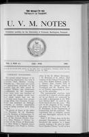 U.V.M. Notes vol. 05 no. 04-05