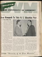 Bulletin of the University of Vermont vol. 53 no. 06
