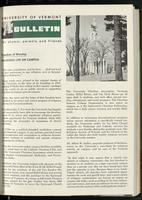 Bulletin of the University of Vermont vol. 59 no. 06