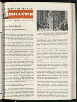 Bulletin of the University of Vermont vol. 63 no. 01