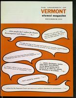 The University of Vermont Alumni Magazine vol. 49 no. 02