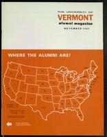 The University of Vermont Alumni Magazine vol. 50 no. 02