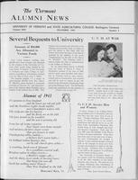 Vermont Alumni News vol. 24 no. 03