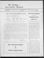 Vermont Alumni News vol. 26 no. 07