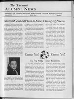 Vermont Alumni News vol. 24 no. 07