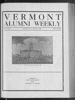 Vermont Alumni Weekly vol. 01 no. 16