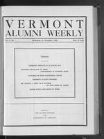 Vermont Alumni Weekly vol. 02 no. 07