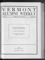 Vermont Alumni Weekly vol. 02 no. 09
