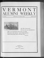 Vermont Alumni Weekly vol. 01 no. 18