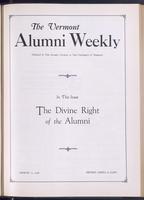 Vermont Alumni Weekly vol. 05 no. 20