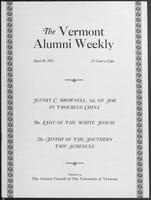 Vermont Alumni Weekly vol. 06 no. 25