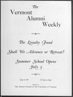 Vermont Alumni Weekly vol. 06 no. 32