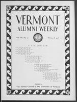 Vermont Alumni Weekly vol. 07 no. 15