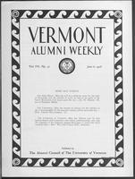 Vermont Alumni Weekly vol. 07 no. 30