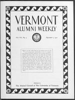 Vermont Alumni Weekly vol. 07 no. 05