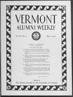 Vermont Alumni Weekly vol. 07 no. 27