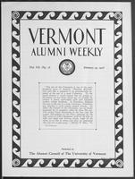 Vermont Alumni Weekly vol. 07 no. 18