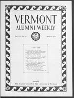 Vermont Alumni Weekly vol. 07 no. 23