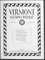 Vermont Alumni Weekly vol. 07 no. 06