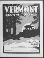 Vermont Alumni Weekly vol. 08 no. 19