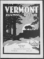 Vermont Alumni Weekly vol. 08 no. 01