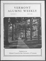 Vermont Alumni Weekly vol. 10 no. 31