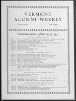 Vermont Alumni Weekly vol. 10 no. 30