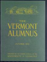 Vermont Alumnus vol. 22 no. 01