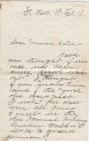[Jennie Perry] to Katherine Fletcher, [1888] February 10