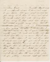 Ellen Colton to Ruth Fletcher, [circa 1855] April 22